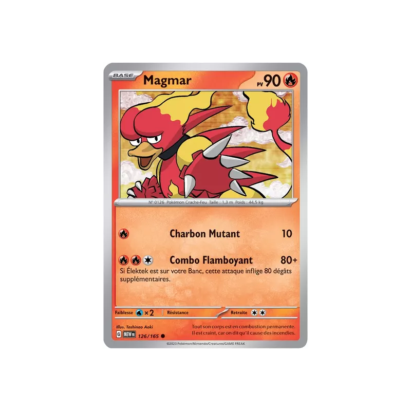 Magmar MEW - 126/165