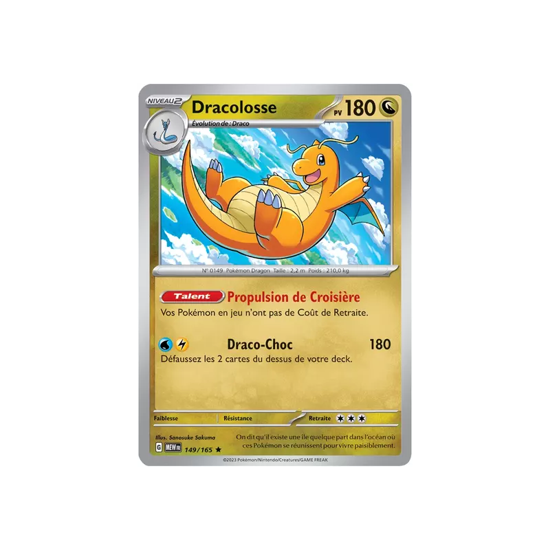 Dracolosse MEW - 149/165