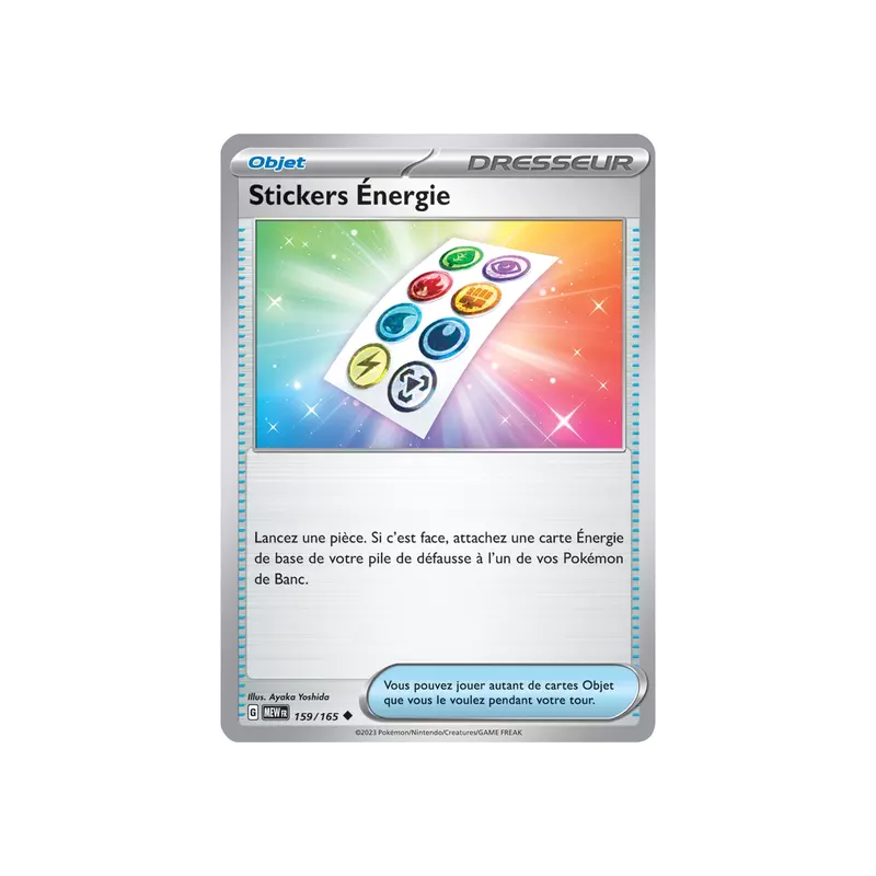 Stickers Énergie MEW - 159/165