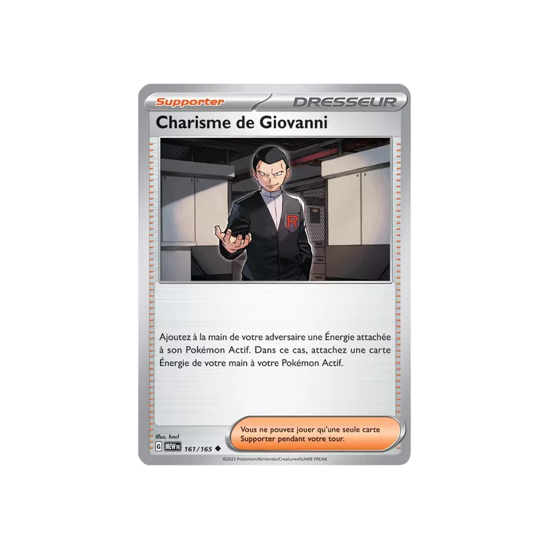 Charisme de Giovanni MEW - 161/165