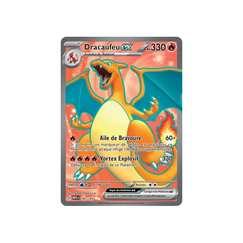 Dracaufeu EX MEW - 183/165