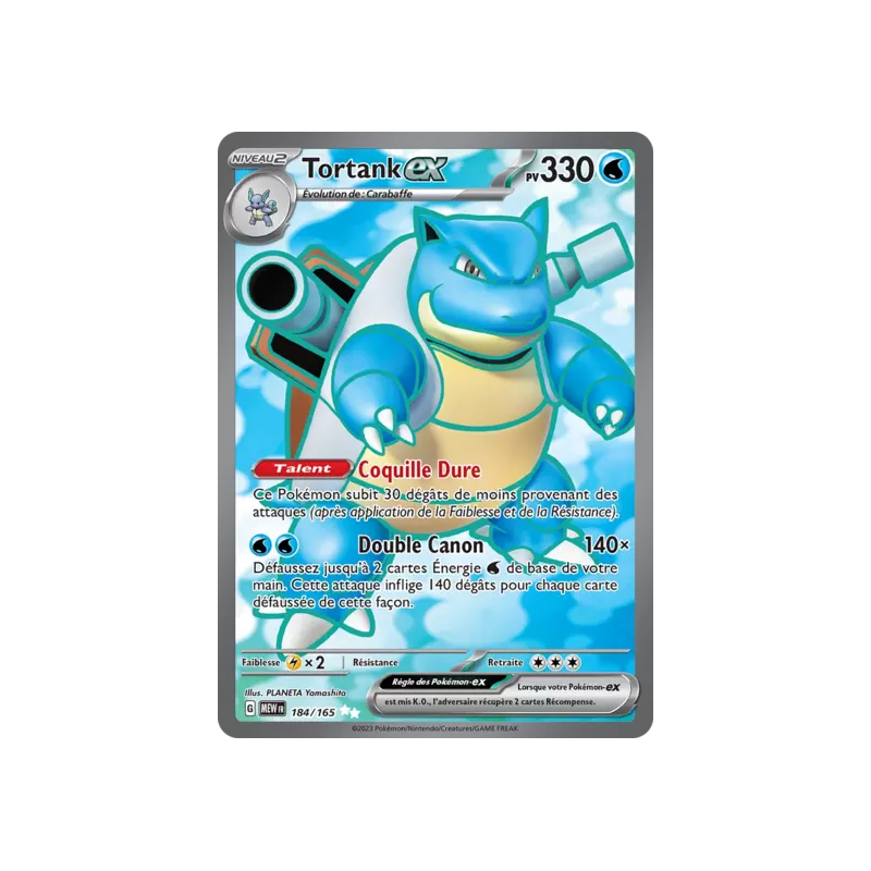 Tortank EX MEW - 184/165