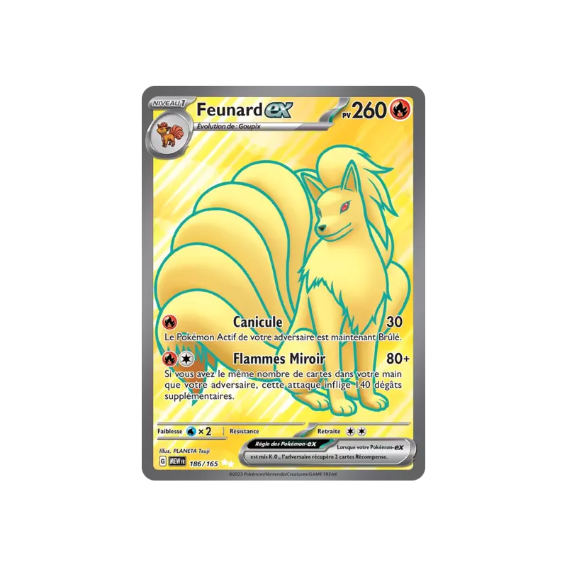 Feunard EX MEW - 186/165