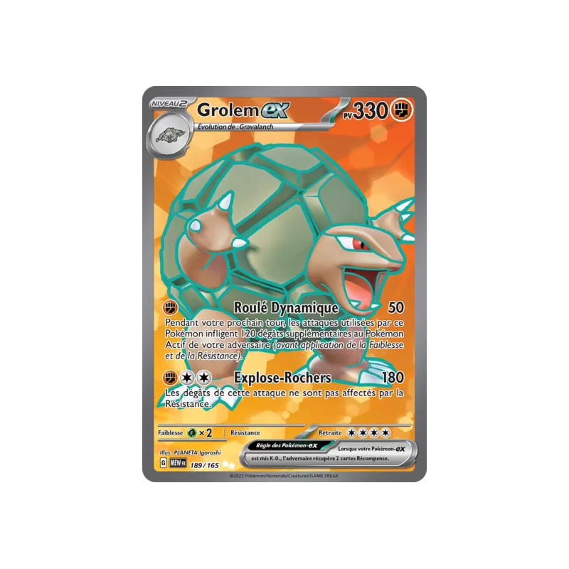 Grolem EX MEW - 189/165
