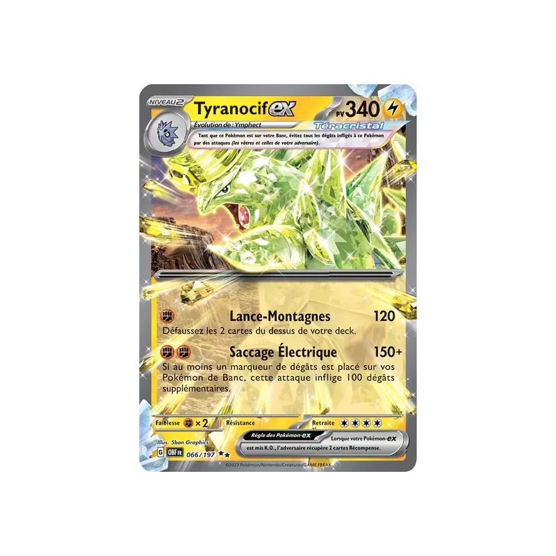 Tyranocif Téracristal EX OBF - 066/197