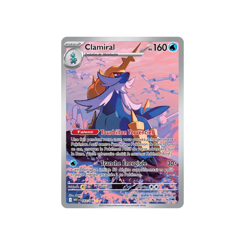 Clamiral WHT - 107/086