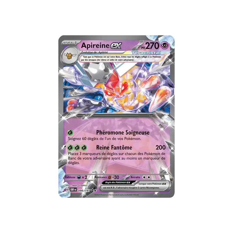 Apireine Téracristal EX OBF - 096/197