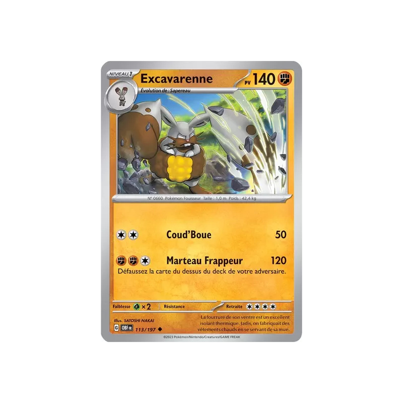 Excavarenne OBF - 113/197