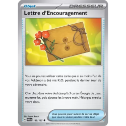 Lettre d'Encouragement OBF - 189/197
