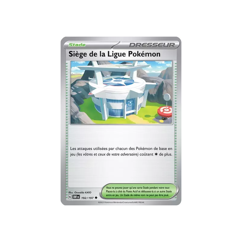 Siège de la Ligue Pokémon OBF - 192/197