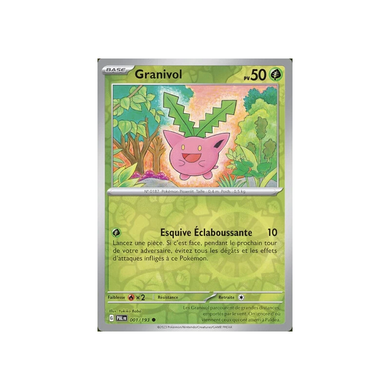 Granivol (Reverse Holo) PAL - 001/193