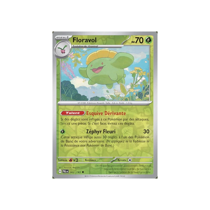 Floravol (Reverse Holo) PAL - 002/193