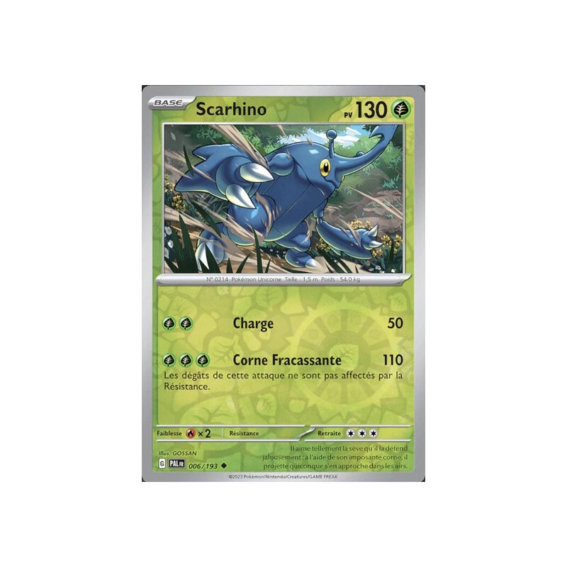Scarhino (Reverse Holo) PAL - 006/193