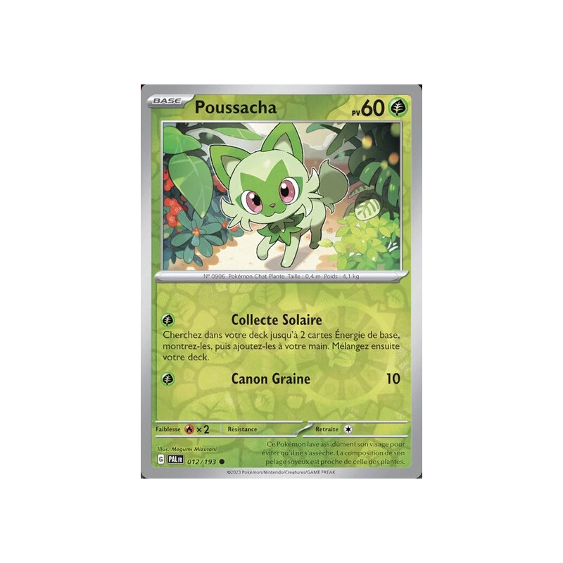 Poussacha (Reverse Holo) PAL - 012/193