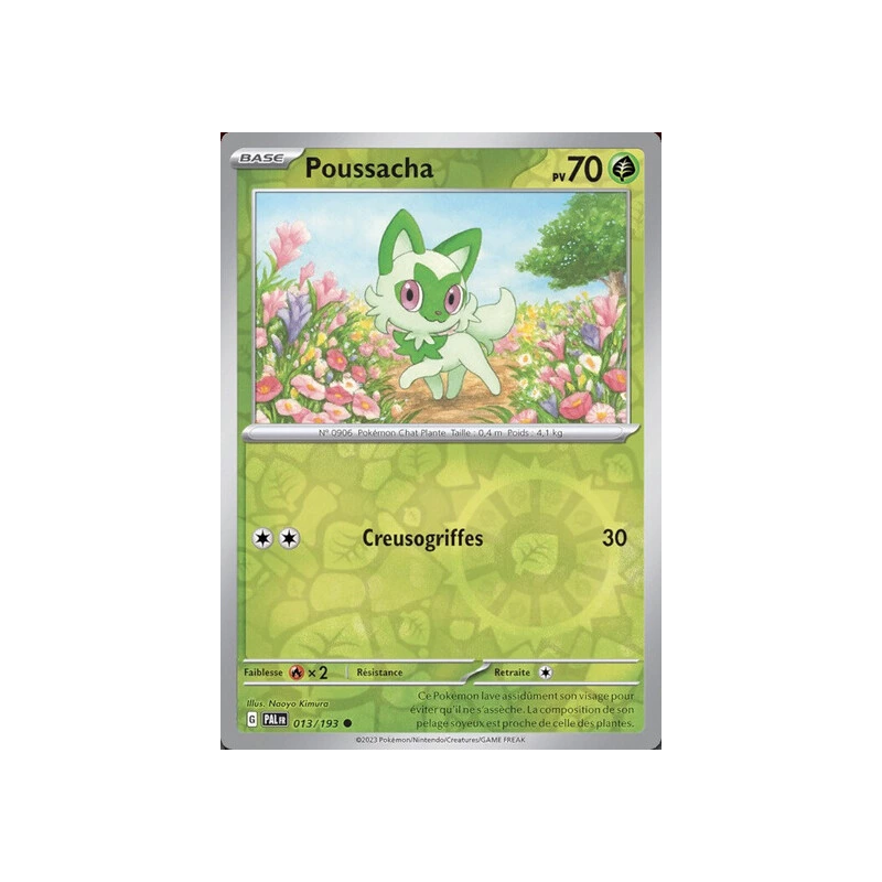 Poussacha (Reverse Holo) PAL - 013/193