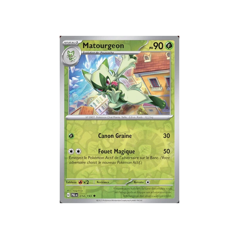 Matourgeon (Reverse Holo) PAL - 014/193