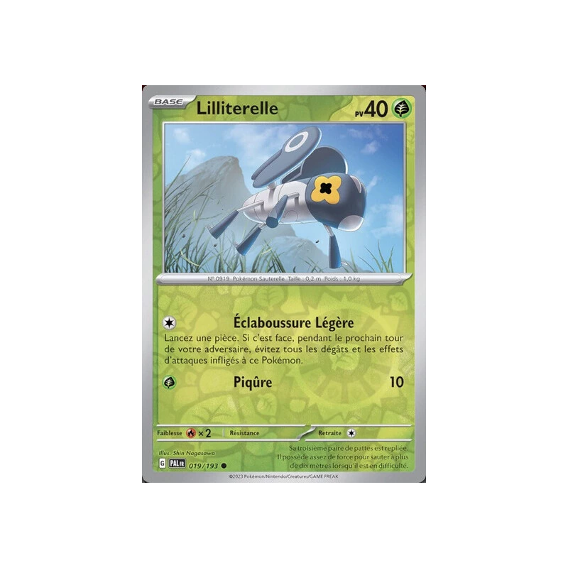 Lilliterelle (Reverse Holo) PAL - 019/193