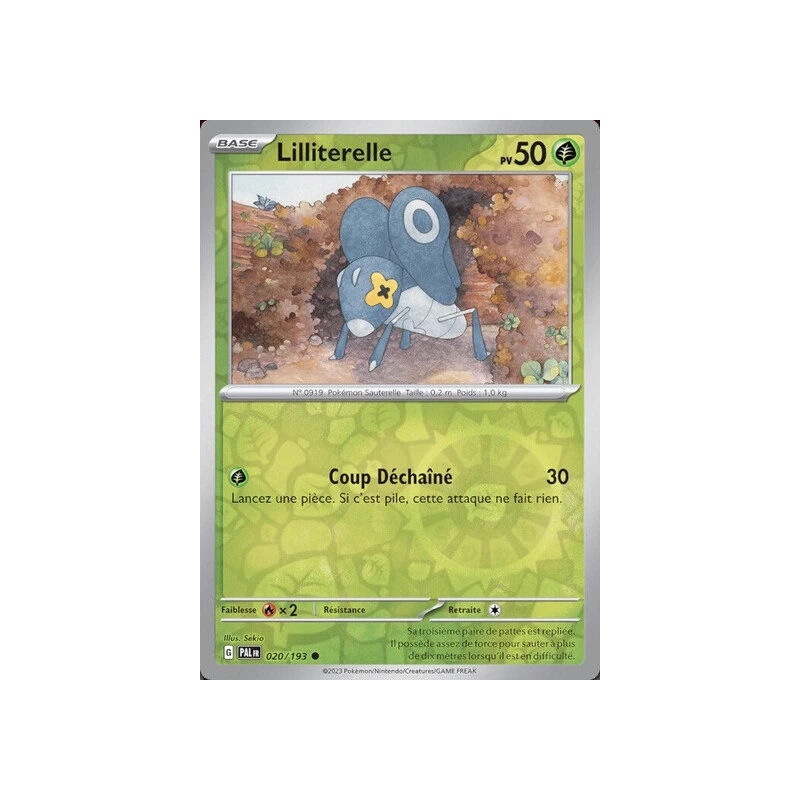 Lilliterelle (Reverse Holo) PAL - 020/193
