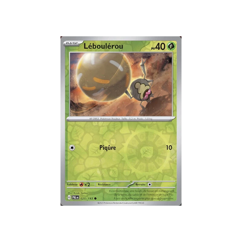 Léboulérou (Reverse Holo) PAL - 025/193
