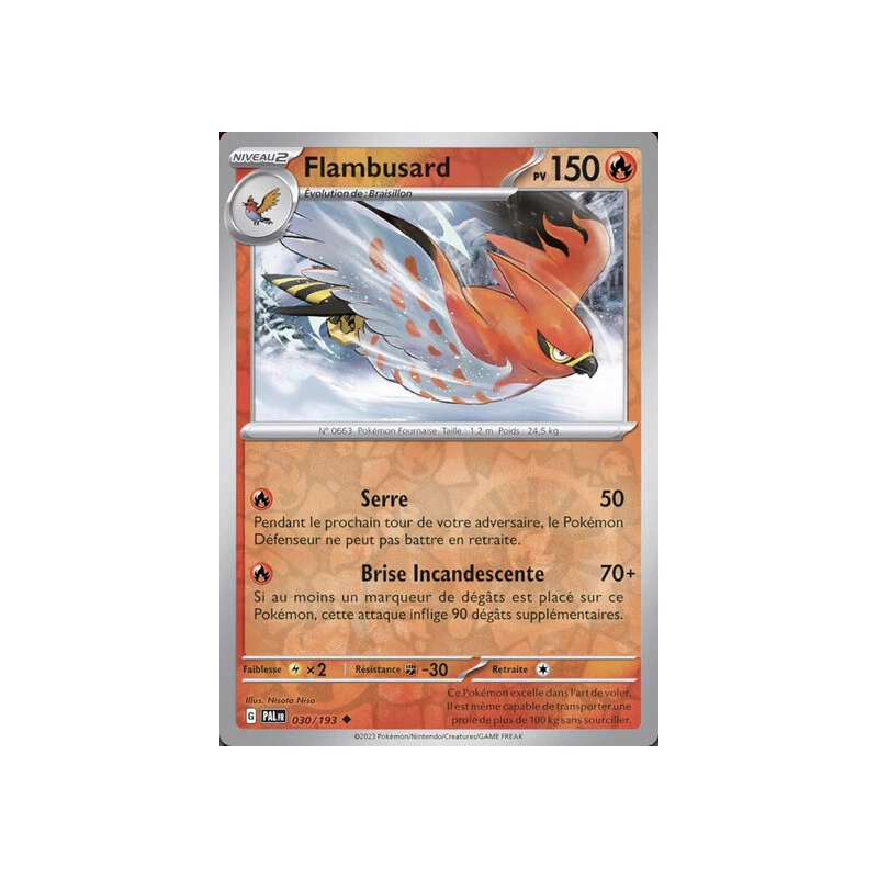Flambusard (Reverse Holo) PAL - 030/193