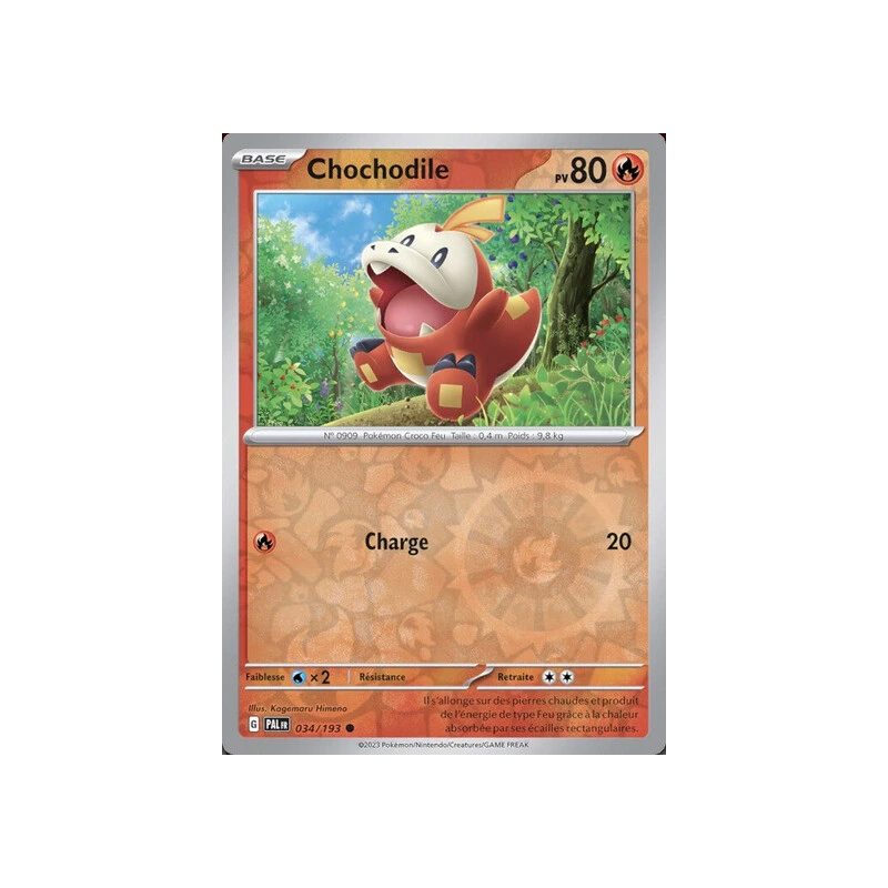 Chochodile (Reverse Holo) PAL - 034/193