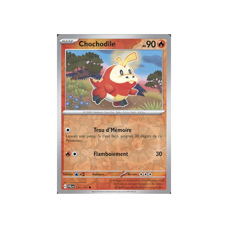 Chochodile (Reverse Holo) PAL - 035/193