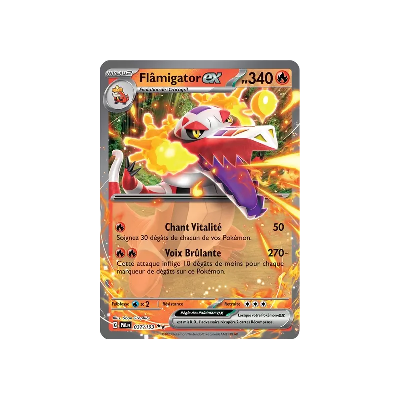 Flâmigator EX PAL - 037/193