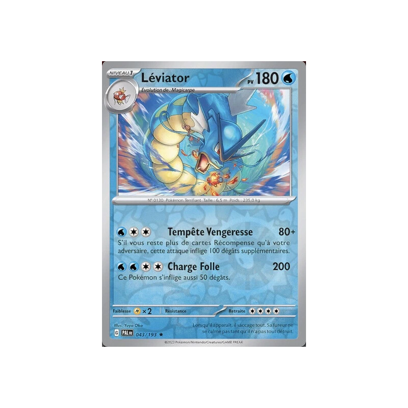 Léviator (Reverse Holo) PAL - 043/193