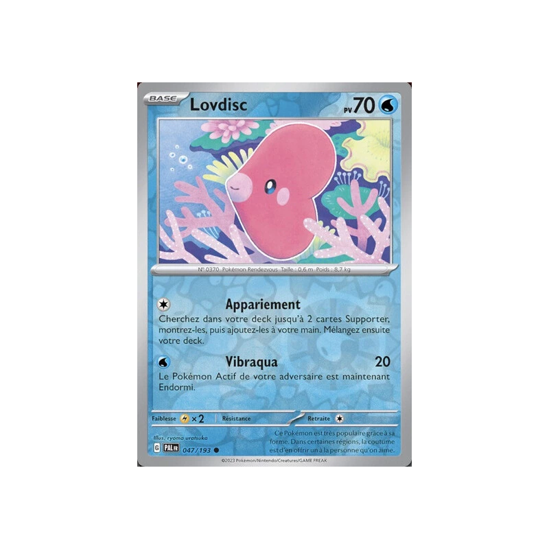 Lovdisc (Reverse Holo) PAL - 047/193