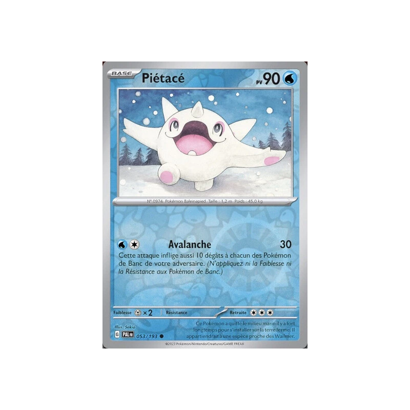 Piétacé (Reverse Holo) PAL - 053/193