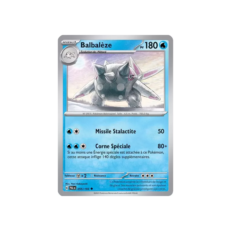 Balbalèze PAL - 055/193