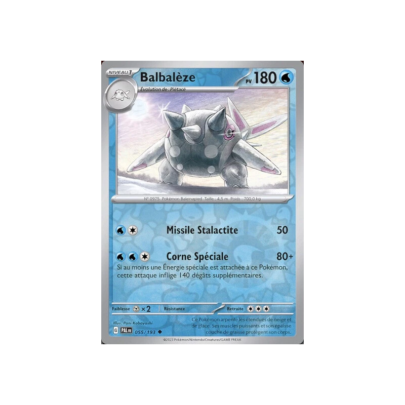 Balbalèze (Reverse Holo) PAL - 055/193