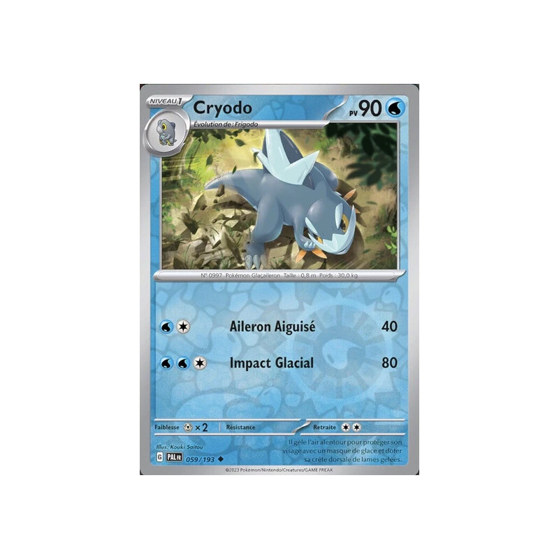 Cryodo (Reverse Holo) PAL - 059/193