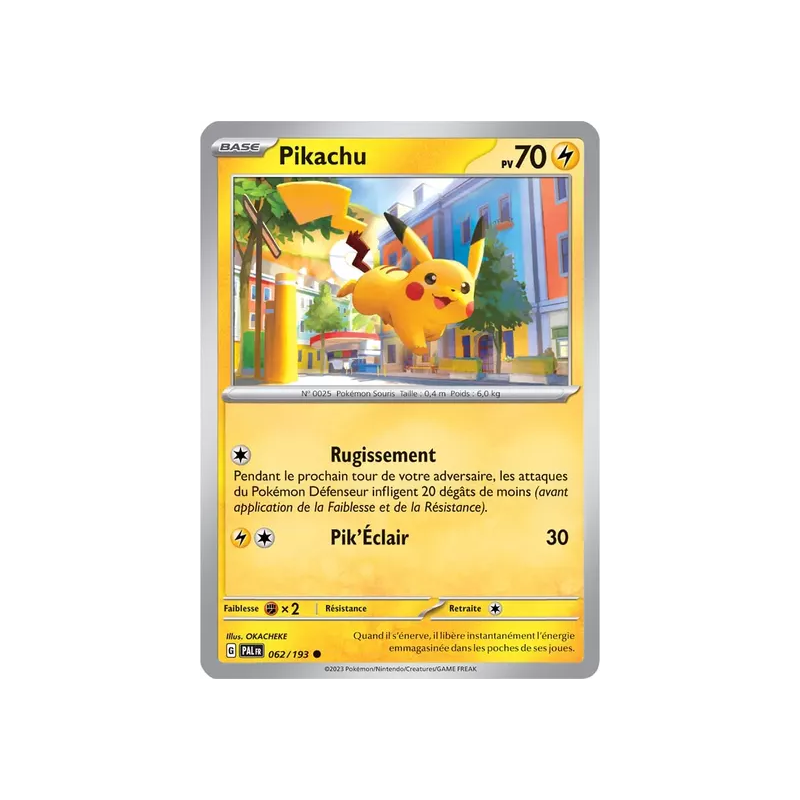 Pikachu PAL - 062/193