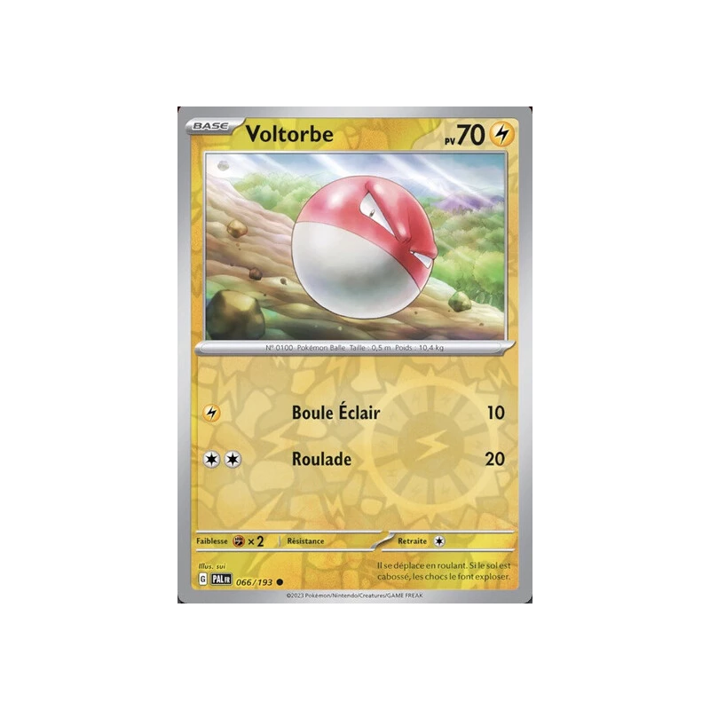 Voltorbe (Reverse Holo) PAL - 066/193