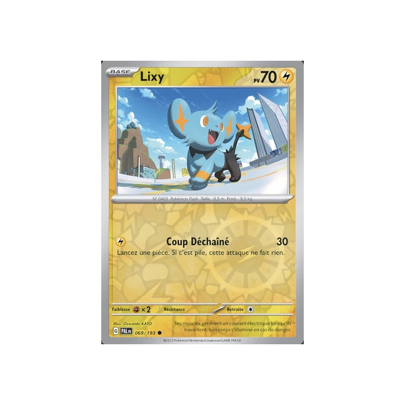Lixy (Reverse Holo) PAL - 069/193