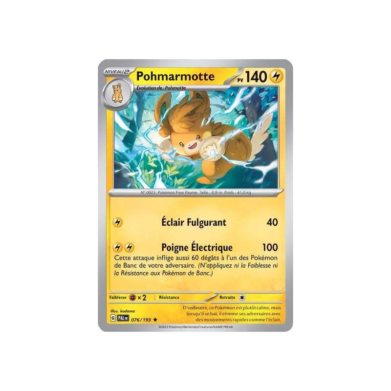 Pohmarmotte PAL - 076/193