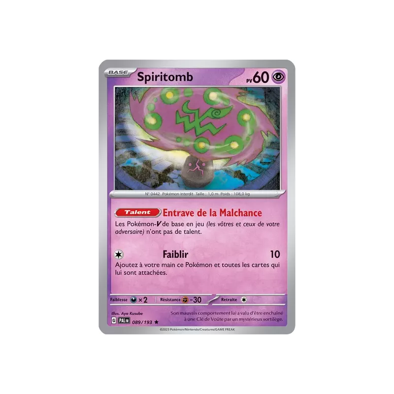 Spiritomb PAL - 089/193