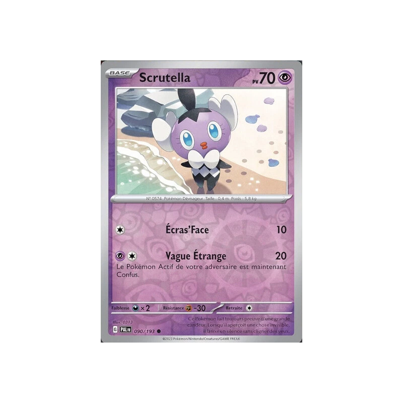 Scrutella (Reverse Holo) PAL - 090/193