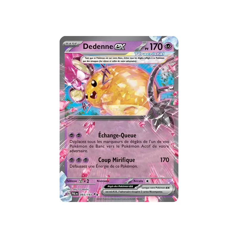 Dedenne EX PAL - 093/193