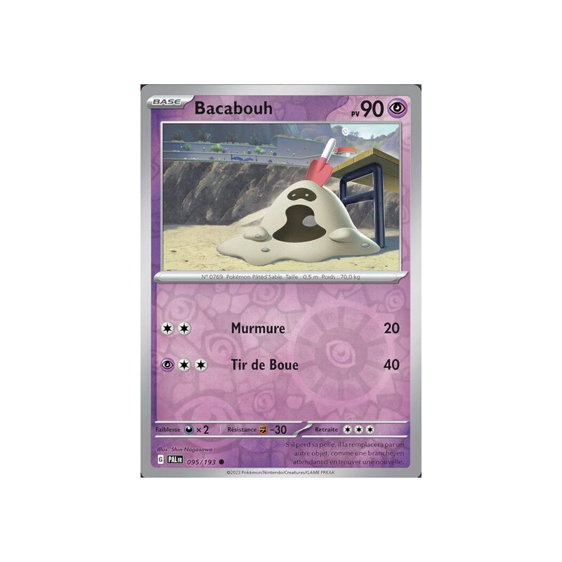 Bacabouh (Reverse Holo) PAL - 095/193
