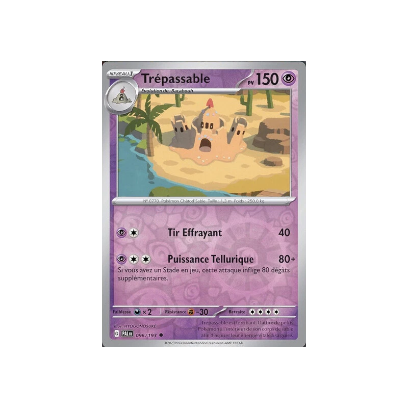Trépassable (Reverse Holo) PAL - 096/193