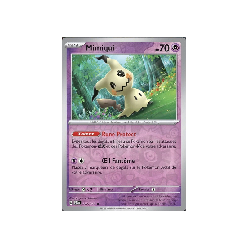 Mimiqui (Reverse Holo) PAL - 097/193
