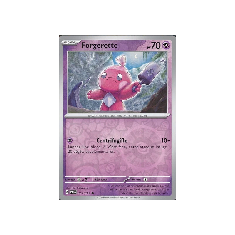 Forgerette (Reverse Holo) PAL - 102/193