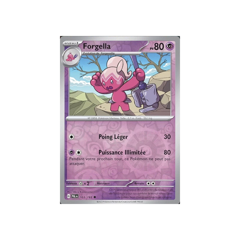 Forgella (Reverse Holo) PAL - 103/193