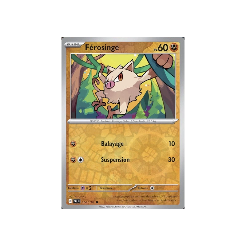 Férosinge (Reverse Holo) PAL - 106/193