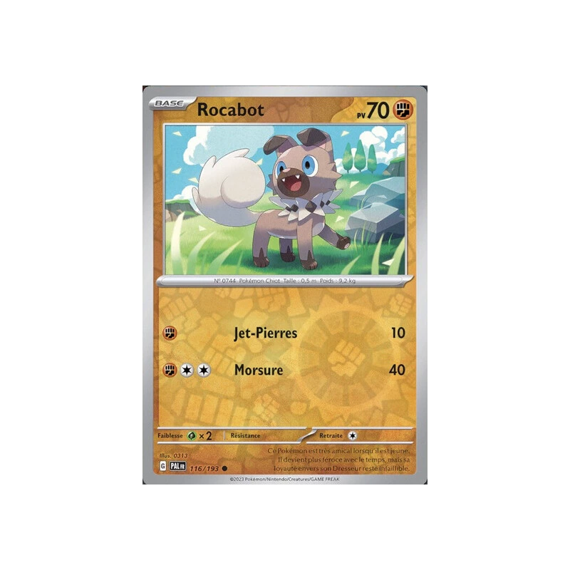 Rocabot (Reverse Holo) PAL - 116/193