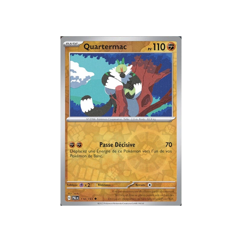 Quartermac (Reverse Holo) PAL - 118/193