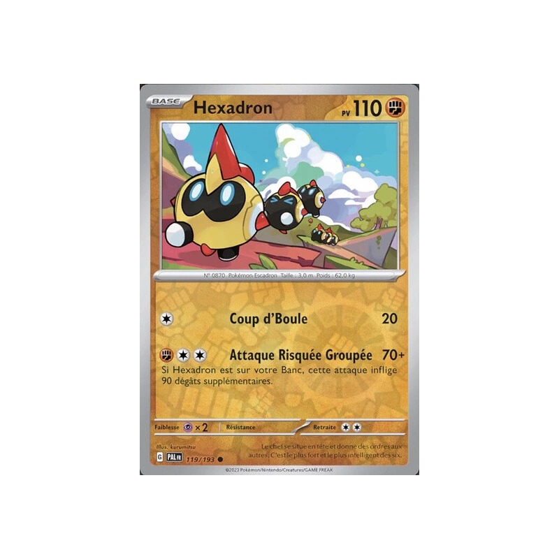 Hexadron (Reverse Holo) PAL - 119/193