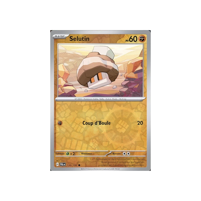 Selutin (Reverse Holo) PAL - 120/193